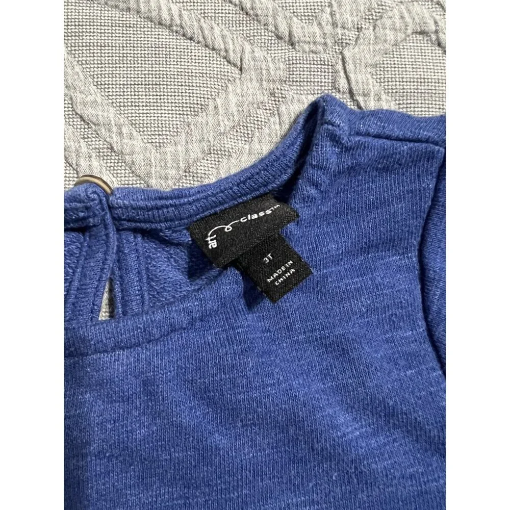 Art Class 3T Blue French Terry Tunic